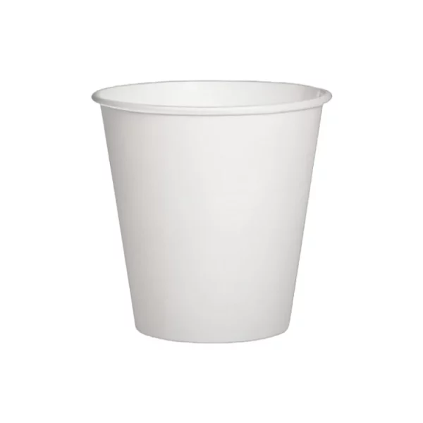 Čaša papirnata 1-sl 100 (120) ml d=62 mm bela 100 kom