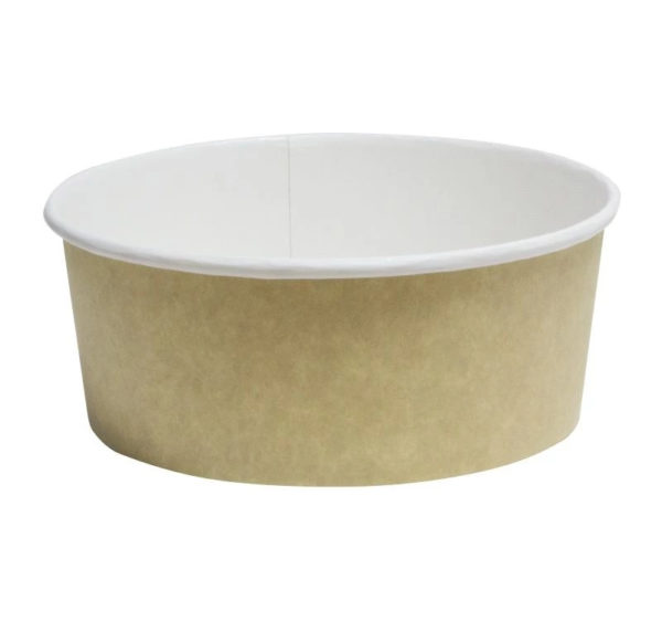 Kartonska kutija Tambien ECO 1090 ml d=166 mm h=65 mm kraft 50 kom