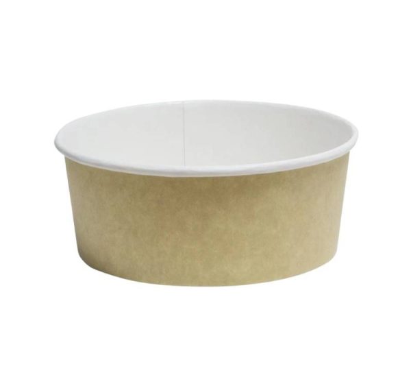 Kartonska kutija Tambien ECO 1090 ml d=166 mm h=65 mm kraft 50 kom