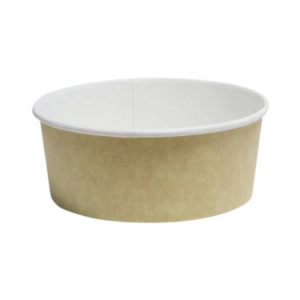 Kartonska kutija Tambien ECO 1090 ml d=166 mm h=65 mm kraft 50 kom