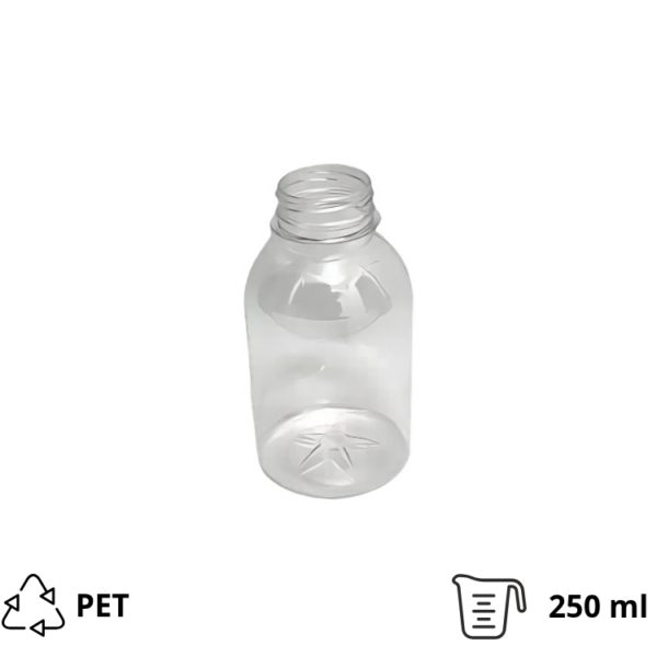Flaša PET 0,25 litara d=38 mm [200 kom/pak]