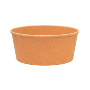 Papirnata posuda 500 ml d=145 mm h=54 mm, kraft 50 kom