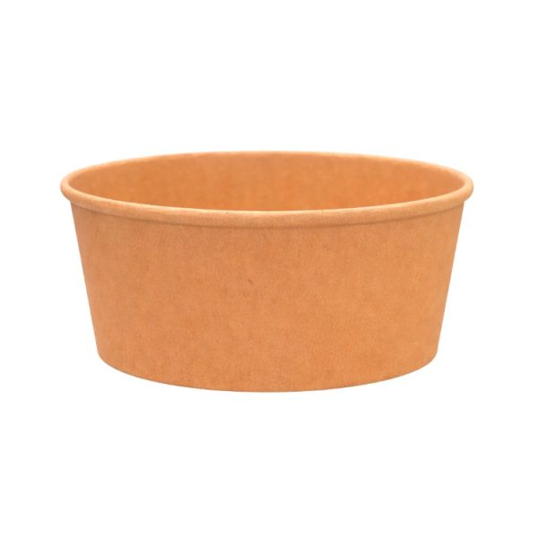 Papirnata posuda 500 ml d=145 mm h=54 mm, kraft 50 kom