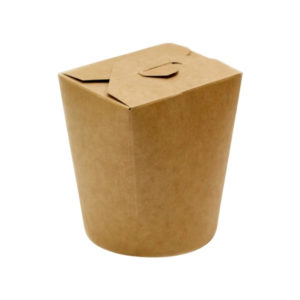 Kartonska kutija za nudle/pastu 750ml 120х92х100mm kraft 50 kom