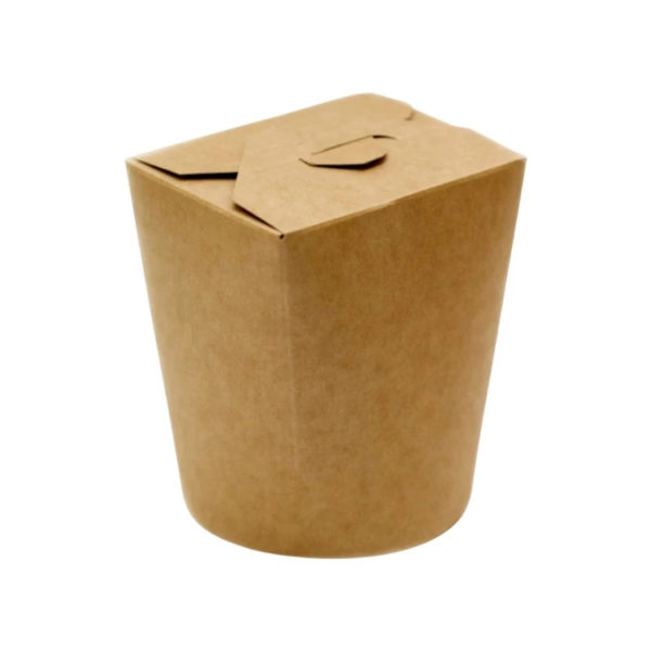 Kartonska kutija za nudle/pastu 750ml 120х92х100mm kraft 50 kom