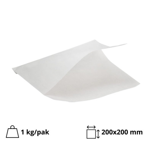 Kesa za hamburgere bela 20х20 1 kg