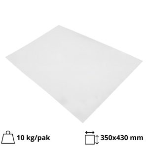 Papir pekarski beli mat 45 gr 30×43 10 kg