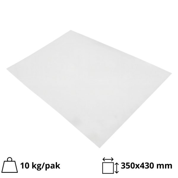 Papir pekarski beli mat 45 gr 30×43 10 kg
