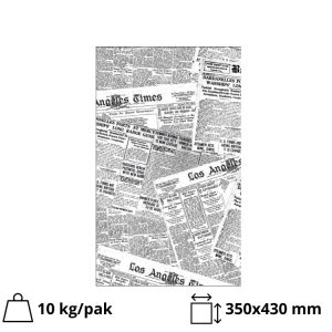 Papir novinski pekarski 45 gr 30×43 10 kg