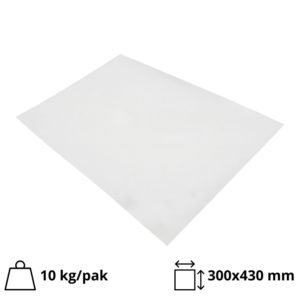 Papir beli pekarski 45 gr 30×43 10 kg