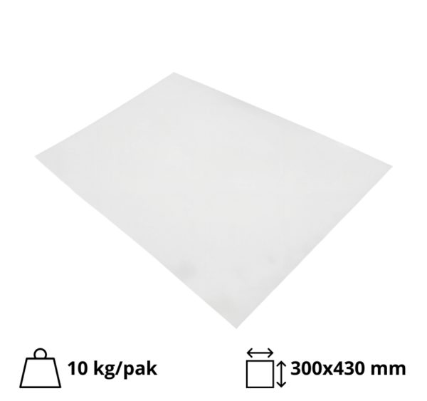 Papir beli pekarski 45 gr 30×43 10 kg