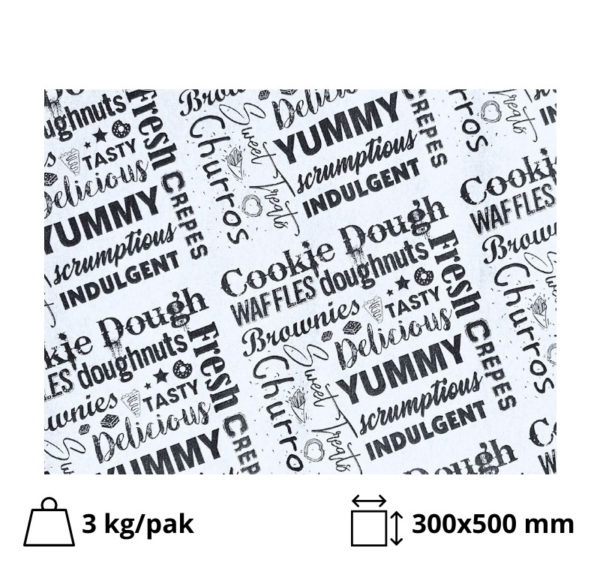 Omot za hamburger 30×50 1000 kom
