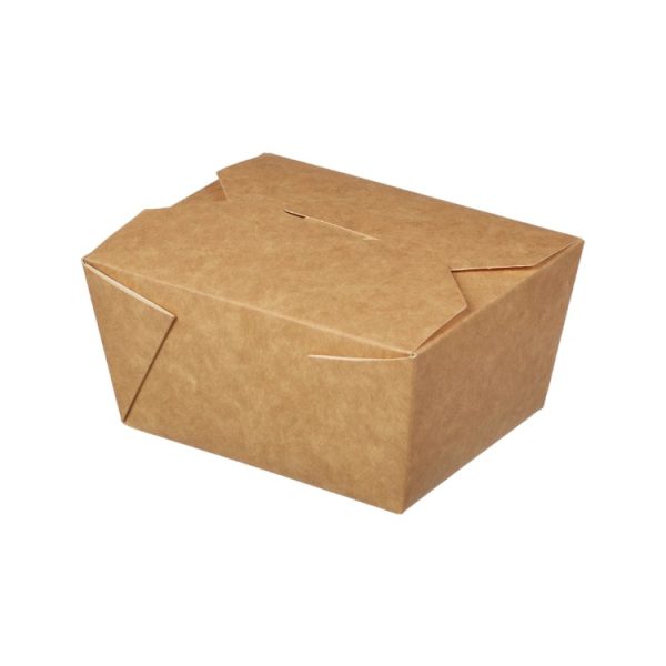 Kartonska kutija Take Away 900 ml 130x105x65 mm kraft 50 kom