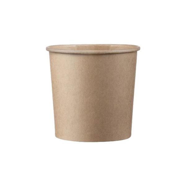 Kartonska posuda 340 ml d=90 mm h=85 mm kraft 50 kom/pak