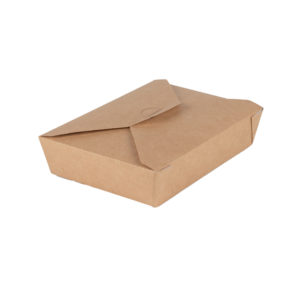 Kartonska kutija 600 ml 116x101x47 mm kraft/crno 50 kom