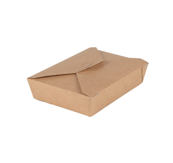 Kartonska kutija 950 ml 128x108x65 mm kraft/belo 50 kom