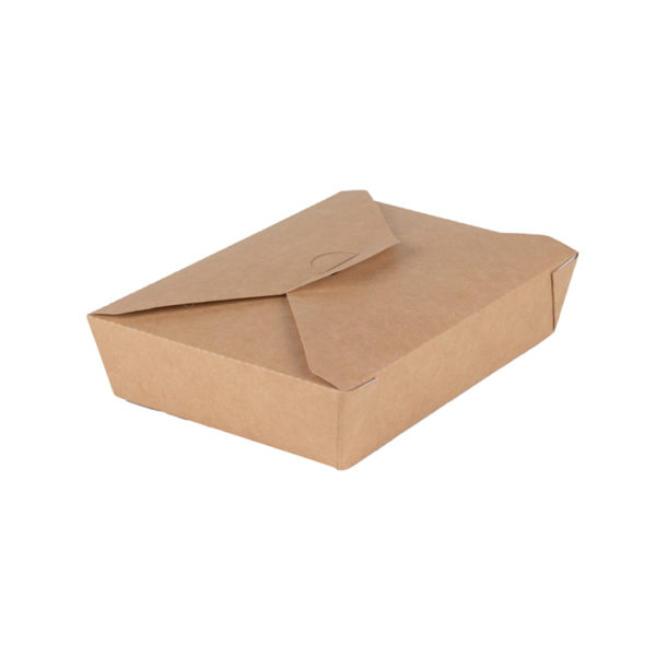 Kartonska kutija 950 ml 128x108x65 mm kraft/belo 50 kom