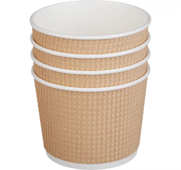 Kartonska kutija Tambien ECO 520 ml d=110 mm h=84,5 mm kraft za poklopcem 50 kom