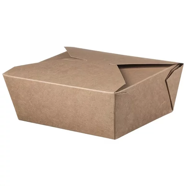 Kartonska kutija Take Away 1500 ml 170x145x65 mm kraft 50 kom