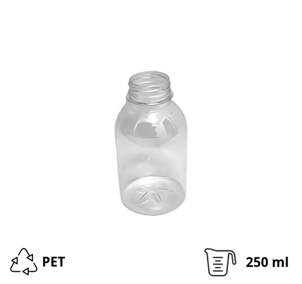 Flaša PET 0,25 litara d=38 mm [300 kom/pak]