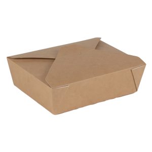 Kartonska kutija 1550 ml 172x38x65 mm kraft/bela 50 kom