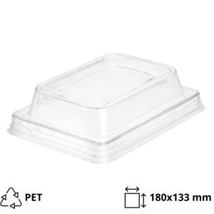 Poklopac PET 180×133 mm 560 kom