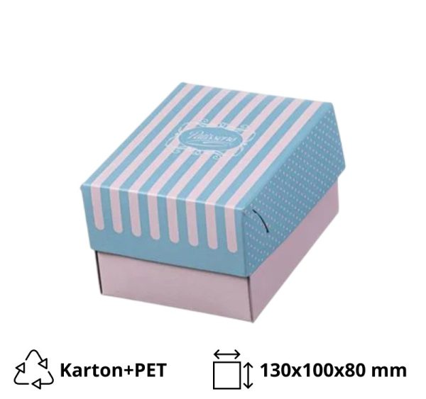 Kutija za kolači 13x10x8 cm [196 kom/pak]