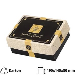 Kutija za kolači 19×14.5×8 cm [129 kom/pak]