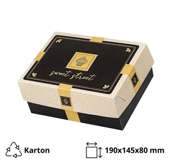 Kutija za kolači 19×14.5×8 cm [129 kom/pak]