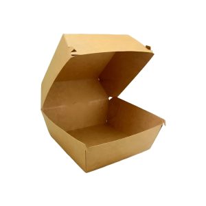 Kutija za hamburger 114х114х90 mm, kraft/kraft 125 kom