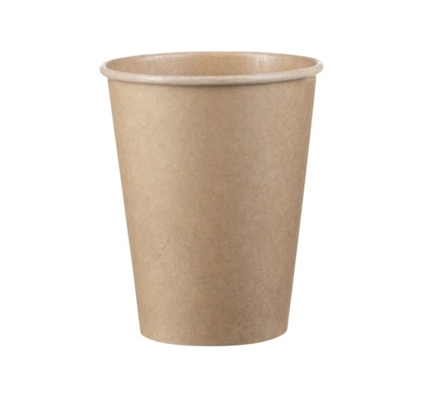 Čaša papirnata 1-sl 350 ml d=90 mm kraft SUP 50 kom
