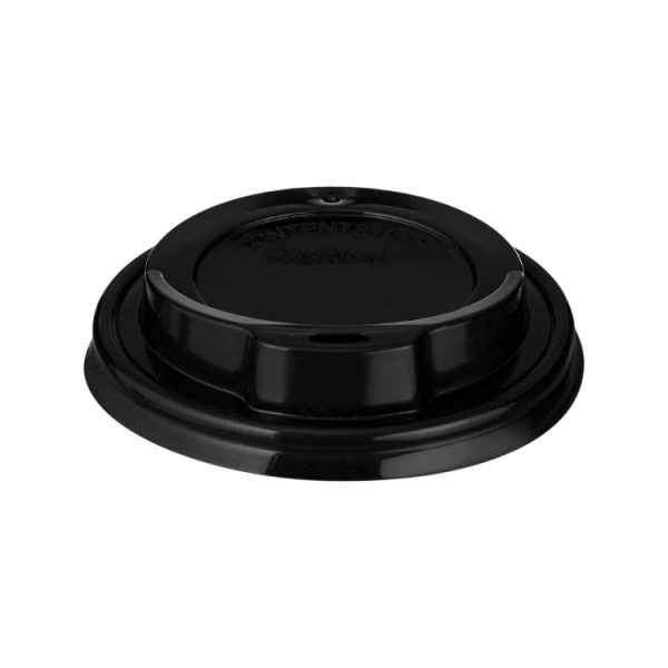 Poklopac PP za čašu d=90 mm crna 100 kom