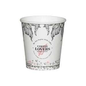 Čaša papirnata 1-sl 100 ml d=62 mm bela SUP 50 kom