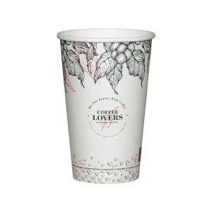 Čaša papirnata 1-sl 450 ml d=90 mm Coffee Lovers SUP 50 kom