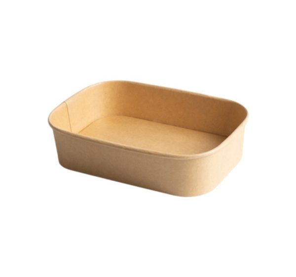 Papirnata posuda 500 m 170х120 mm kraft [300 kom/pak]