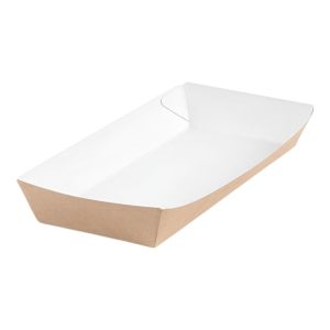 Kartonske posude za pomfrit 430 ml 180х80х30 mm kraft