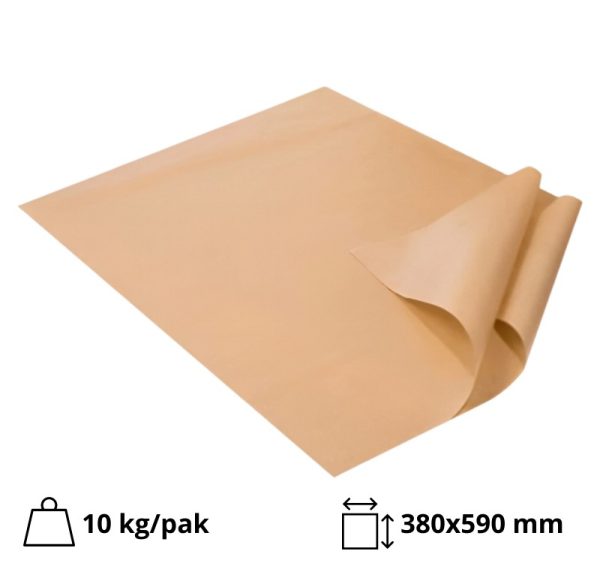 Papir pekarski 38×59 kraft 1000 kom