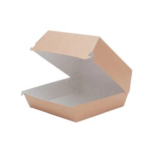 Kutija za hamburger 120х120х85 mm, kraft 50 kom
