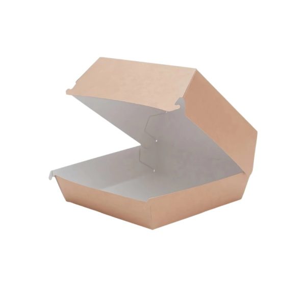 Kutija za hamburger 120х120х85 mm, kraft 50 kom
