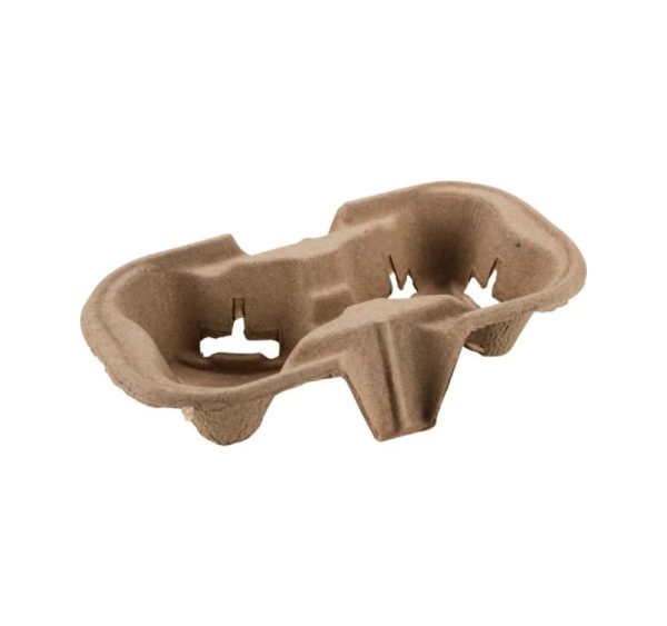 Držač za 2 čaše kraft 50 kom