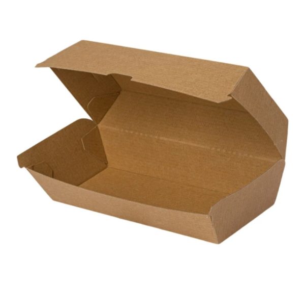 Kutija za fast food BIO 205х100х80 mm kraft 100 kom
