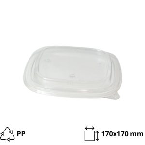 Poklopac PP za posudu 1000 ml 170×170 mm 50 kom