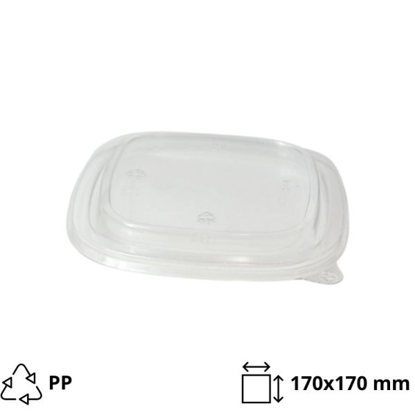 Poklopac PP za posudu 1000 ml 170×170 mm 50 kom