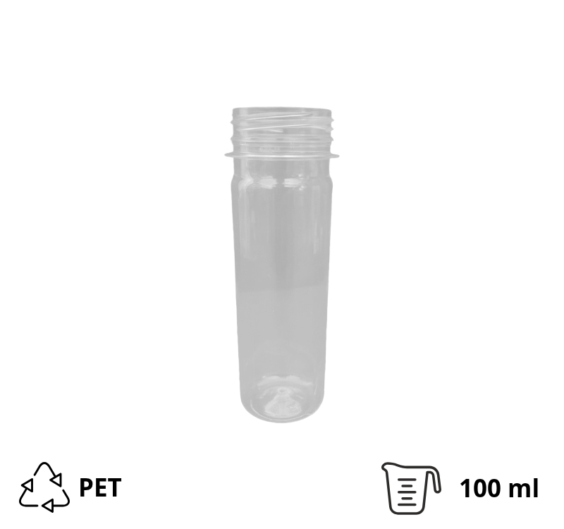 Flaša PET za sos 100 ml d=28 mm [100 kom/pak]