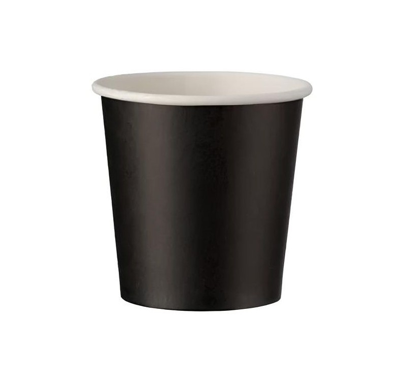 Papirna čaša 100 ml d=65 mm 1-sloj, сrni SUP, 50 kom