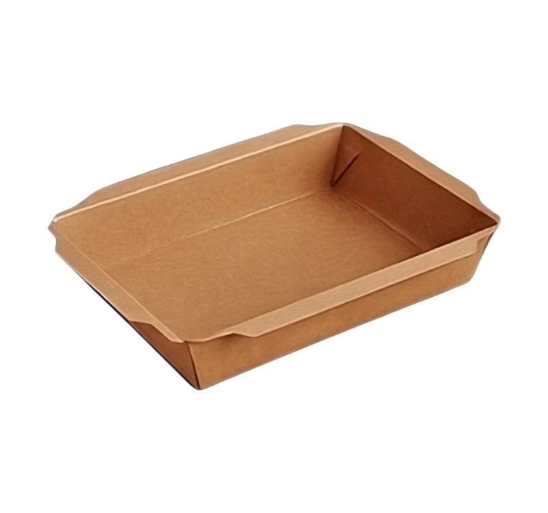 Papirnata posuda TUK TUK 750 ml 170x120x45 mm kraft/kraft 50 kom