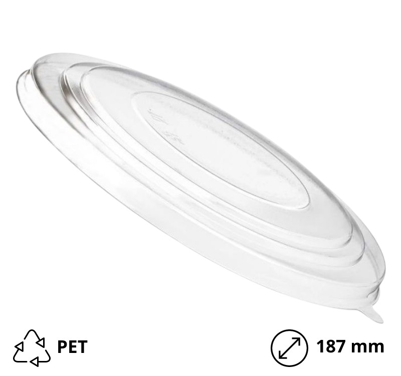 Poklopac PET d=187 mm 25 kom