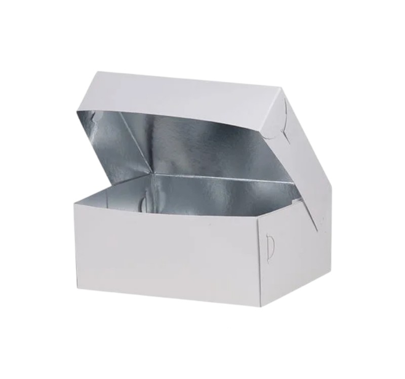 Kutije za roštilj 1 kg 19х14,5х8 cm bela [129 kom/pak]