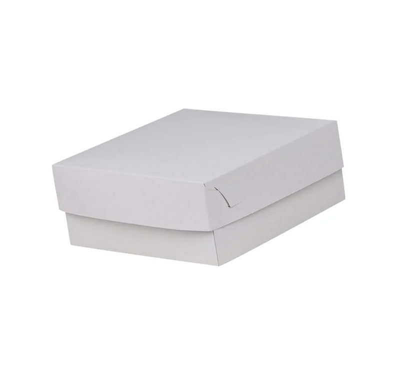 Kutije za roštilj 1 kg 19х19х8 cm bela [61 kom/pak]