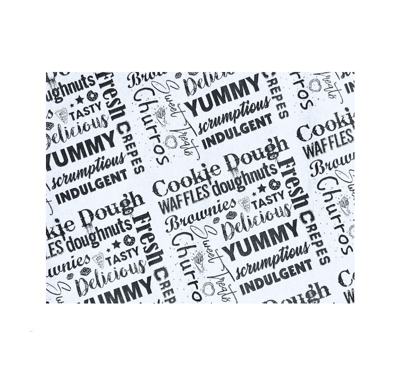 Omot za hamburger novinski 30×35 1000 kom